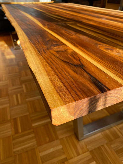 Esstisch - Konferenztisch - Teak Massivholz 200x100