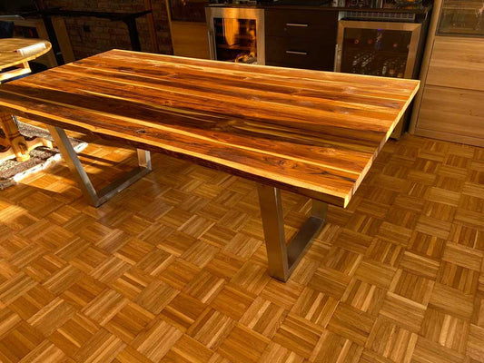 Esstisch - Konferenztisch - Teak Massivholz 200x100